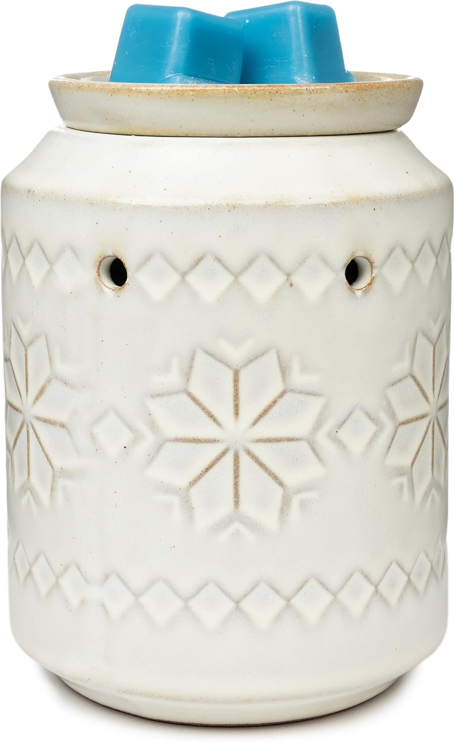 Winter Ceramic Wax Warmer – Snowflake Edition