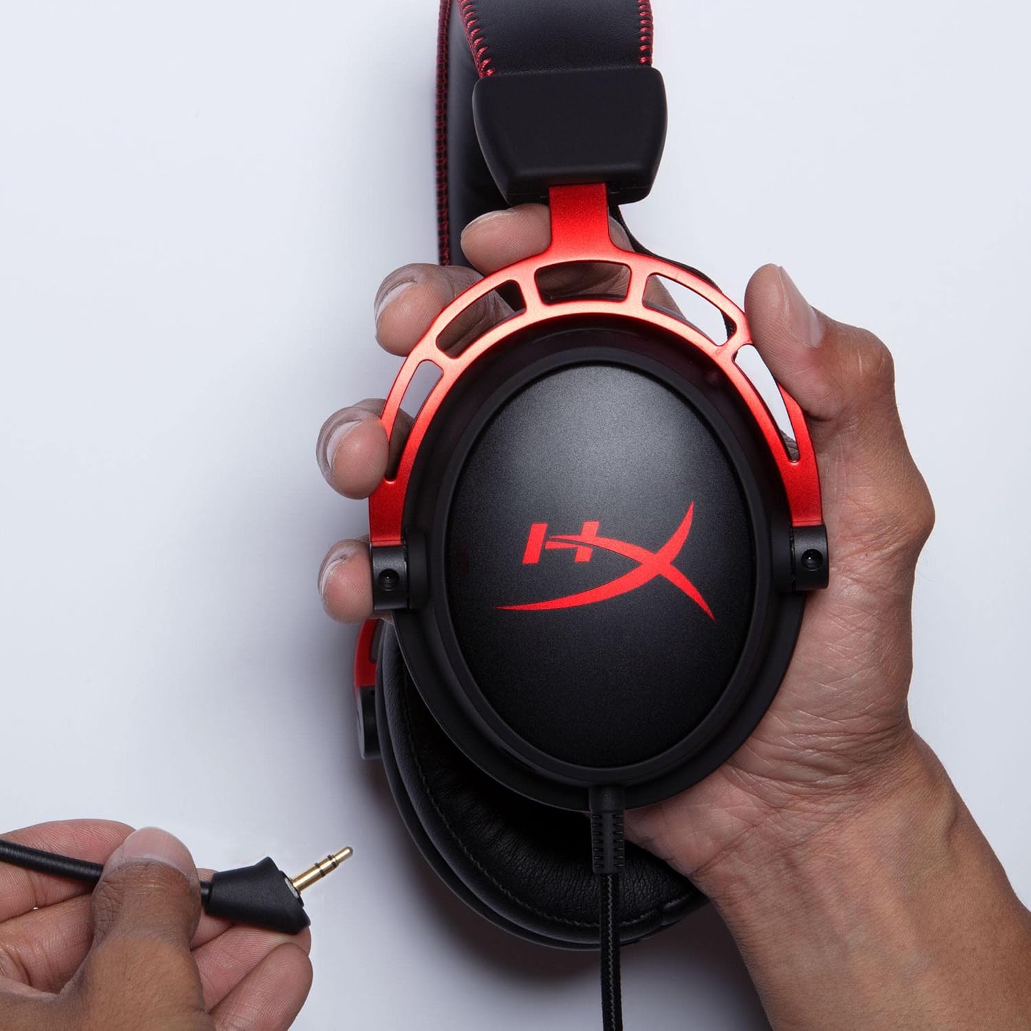HyperX Cloud Alpha Gaming Headset – Dual Chamber, Aluminum Frame