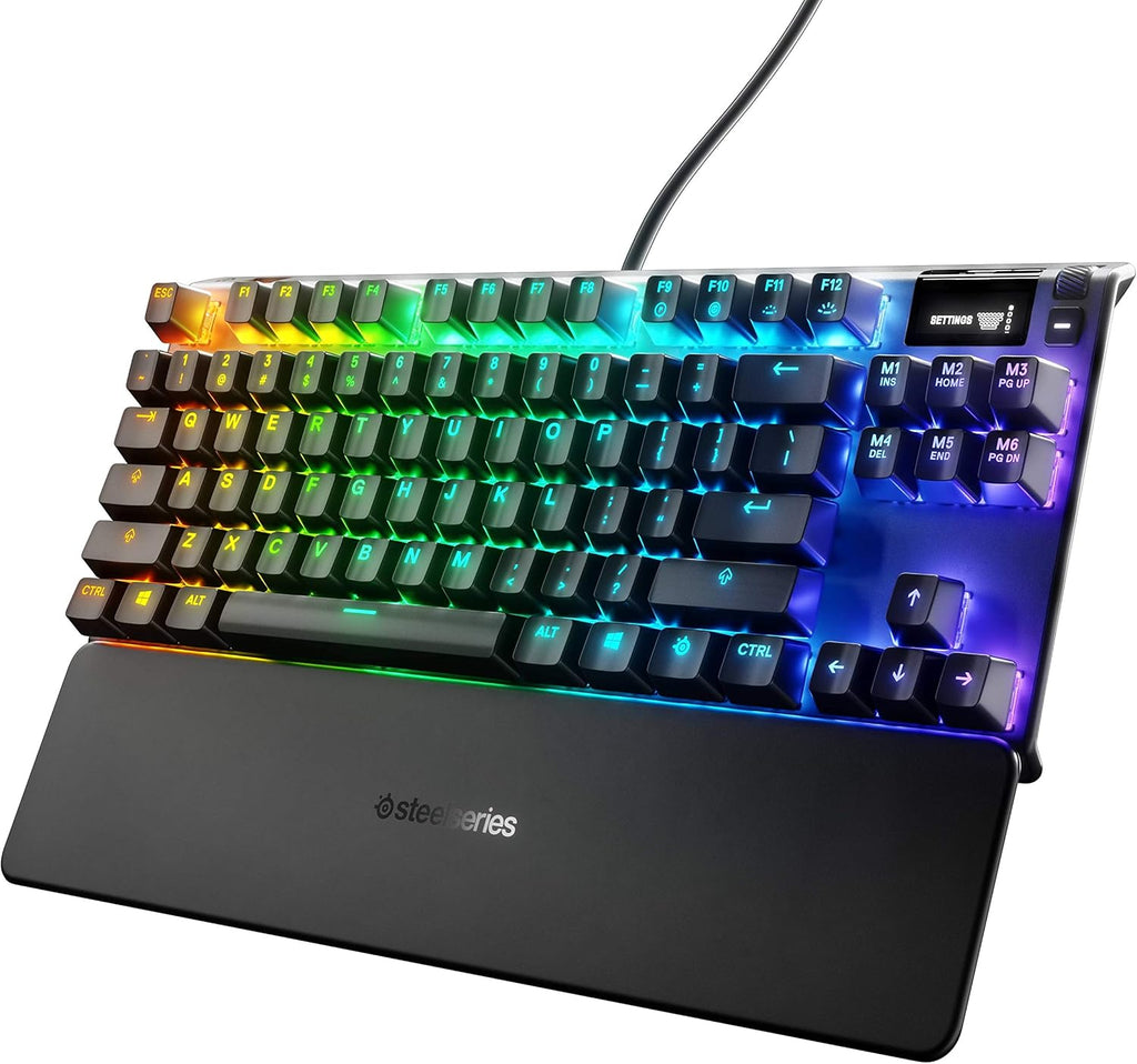 Compact Mechanical Gaming Keyboard (TKL) – RGB Backlit