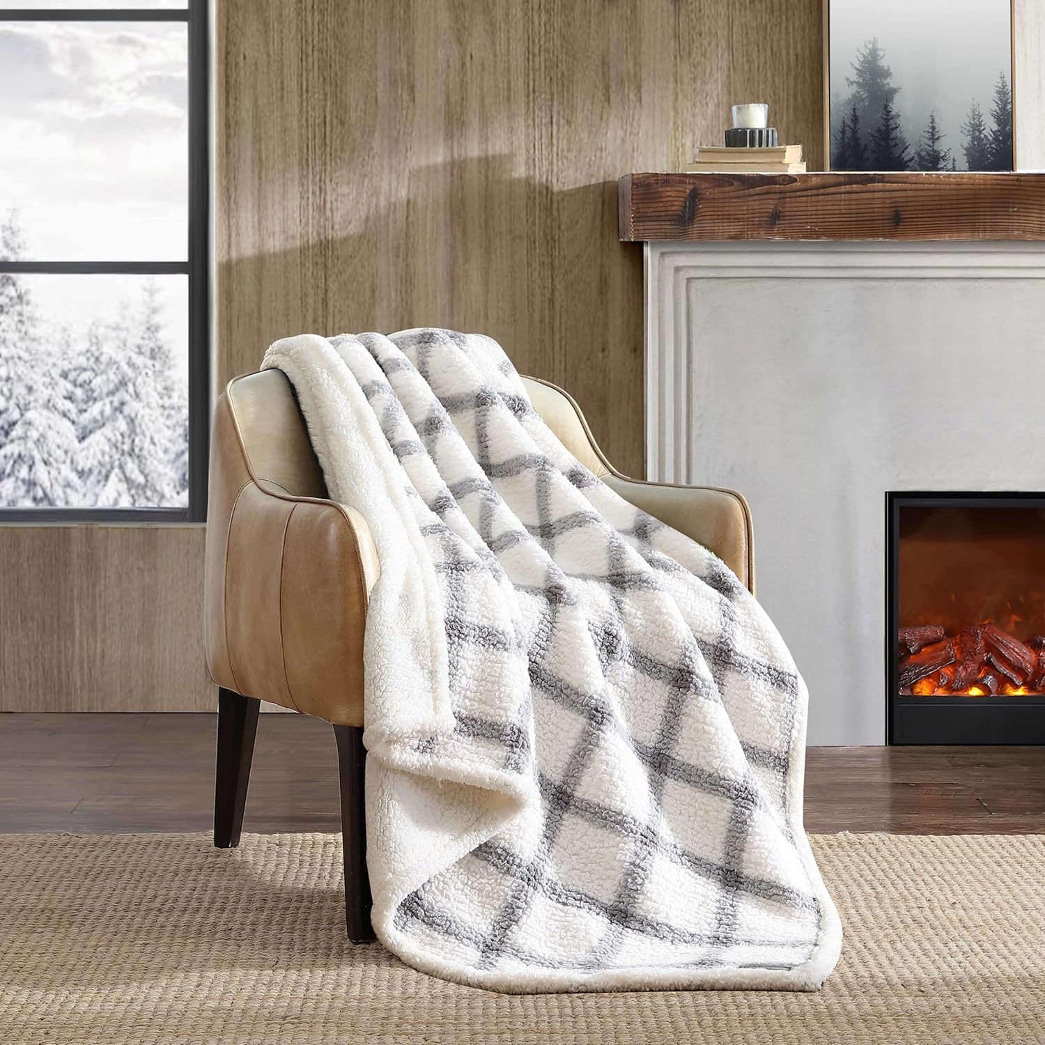 Plush Winter Throw Blanket – Ultra Soft (50" x 60")